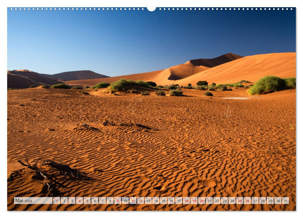 Namibie aventureuse (calendrier mural CALVENDO 2024) 