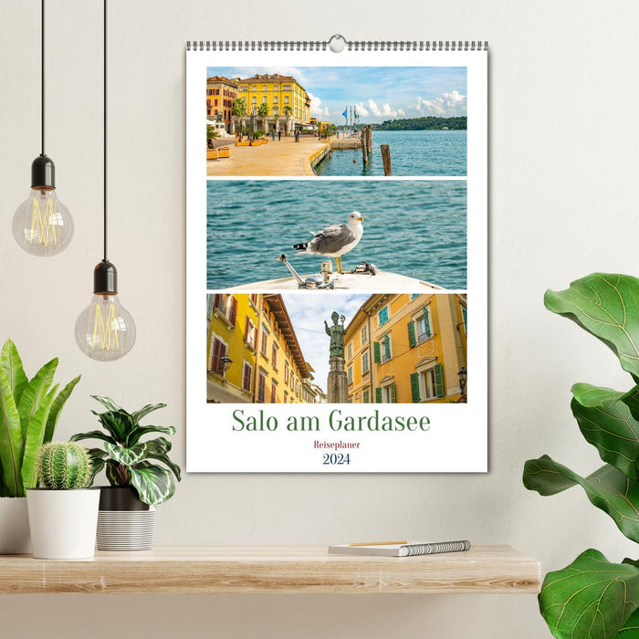 Salo am Gardasee - Reiseplaner (CALVENDO Wandkalender 2024)