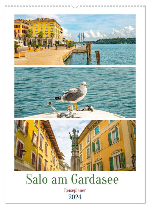Salo am Gardasee - Reiseplaner (CALVENDO Wandkalender 2024)