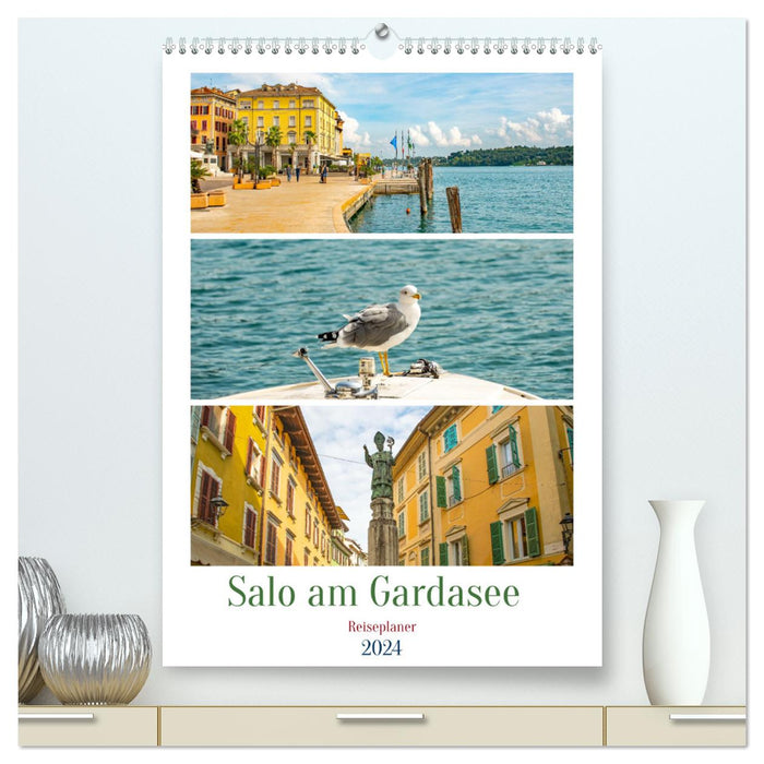 Salo am Gardasee - Reiseplaner (CALVENDO Premium Wandkalender 2024)