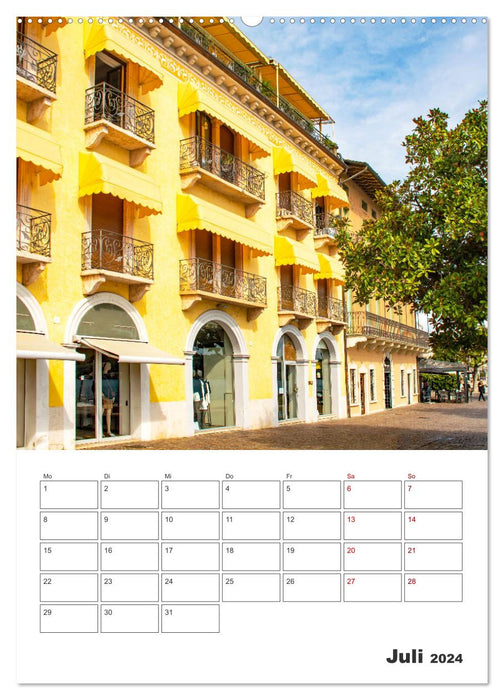 Salo am Gardasee - Reiseplaner (CALVENDO Premium Wandkalender 2024)