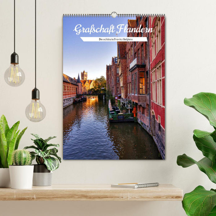 Grafschaft Flandern (CALVENDO Wandkalender 2024)