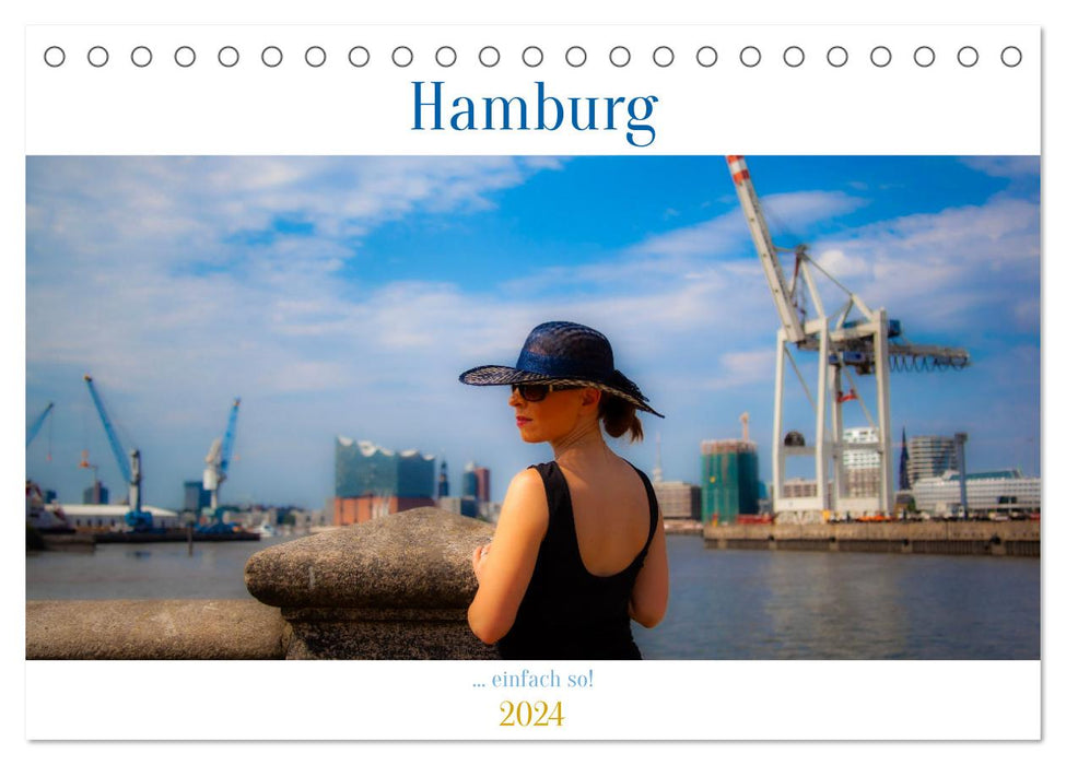 Hambourg - ... juste comme ça (Calendrier mural CALVENDO 2024) 