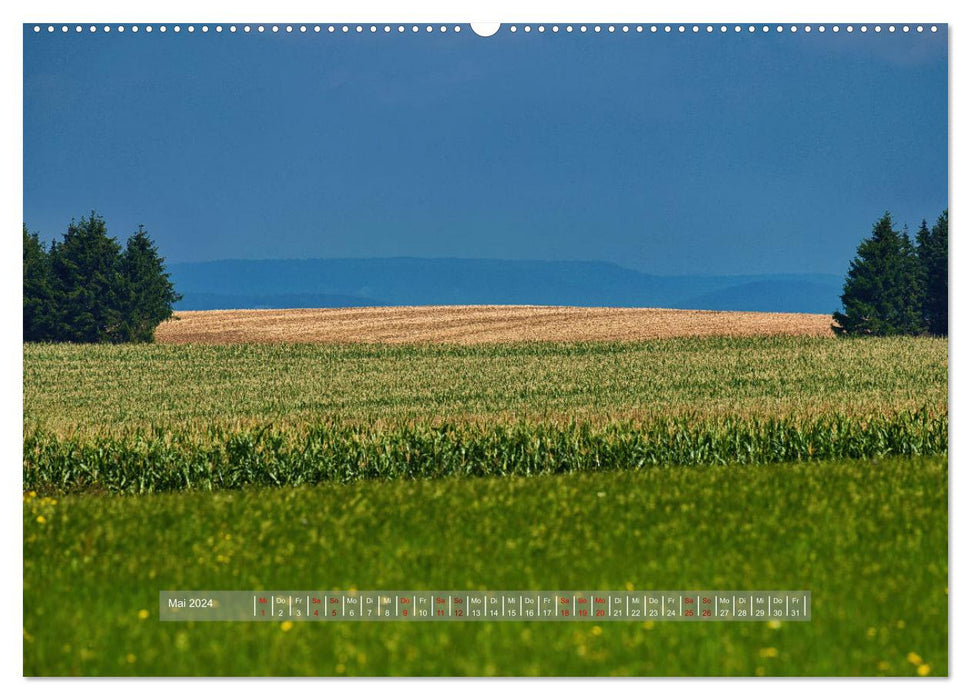 Paysages de rêve de Thuringe (calendrier mural CALVENDO Premium 2024) 