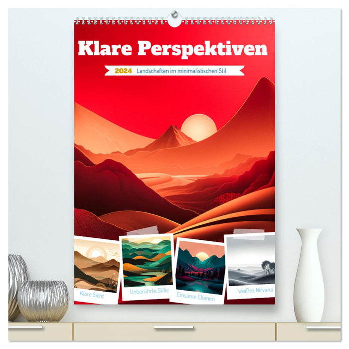Klare Perspektiven (CALVENDO Premium Wandkalender 2024)