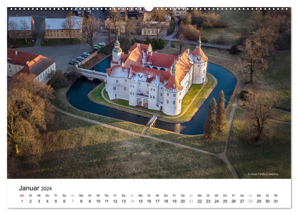 Die Lausitz - Region im Wandel (CALVENDO Premium Wandkalender 2024)