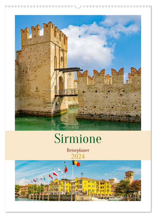 Sirmione - Reiseplaner (CALVENDO Wandkalender 2024)