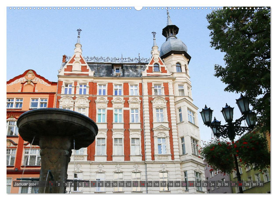 Schweidnitz in Polen mit Friedenskirche (CALVENDO Premium Wandkalender 2024)
