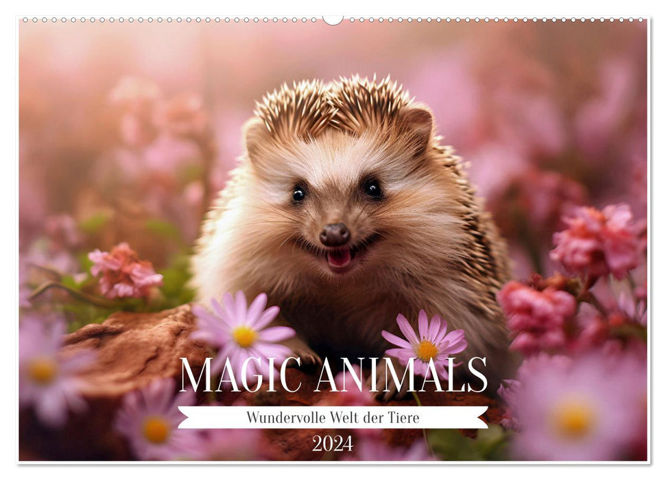 Magic Animals (CALVENDO Wandkalender 2024)