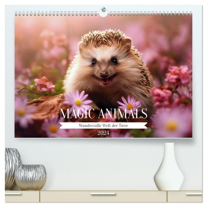 Magic Animals (CALVENDO Premium Wandkalender 2024)