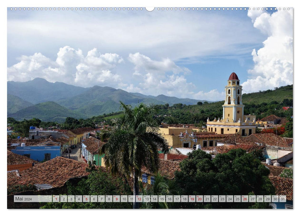 Kuba - Ein ganzes Jahr Karibikflair (CALVENDO Premium Wandkalender 2024)