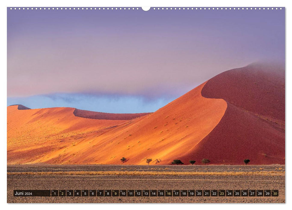 Zwischen Namib und Kalahari (CALVENDO Premium Wandkalender 2024)