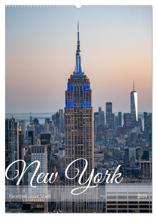 New York, Facetten einer Stadt (CALVENDO Wandkalender 2024)