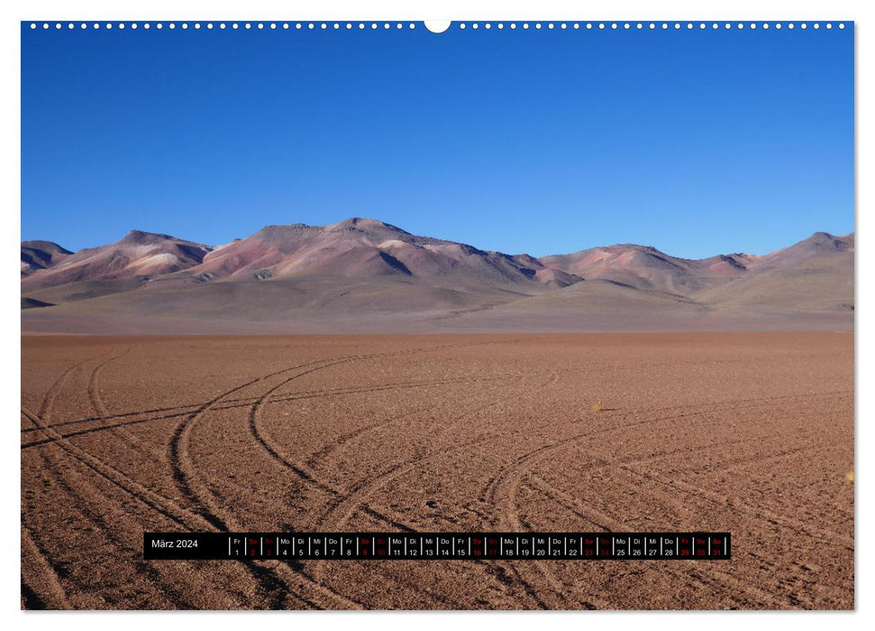 Bolivien - Unterwegs im Hochland (CALVENDO Wandkalender 2024)