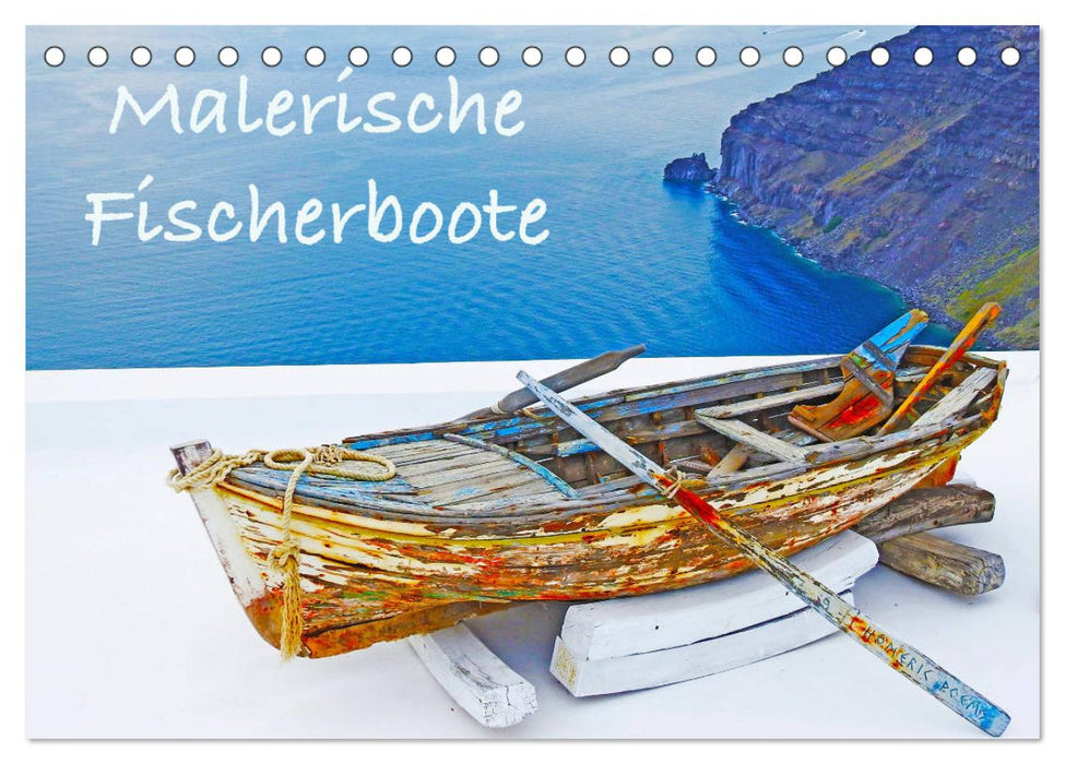 Malerische Fischerboote (CALVENDO Wandkalender 2024)
