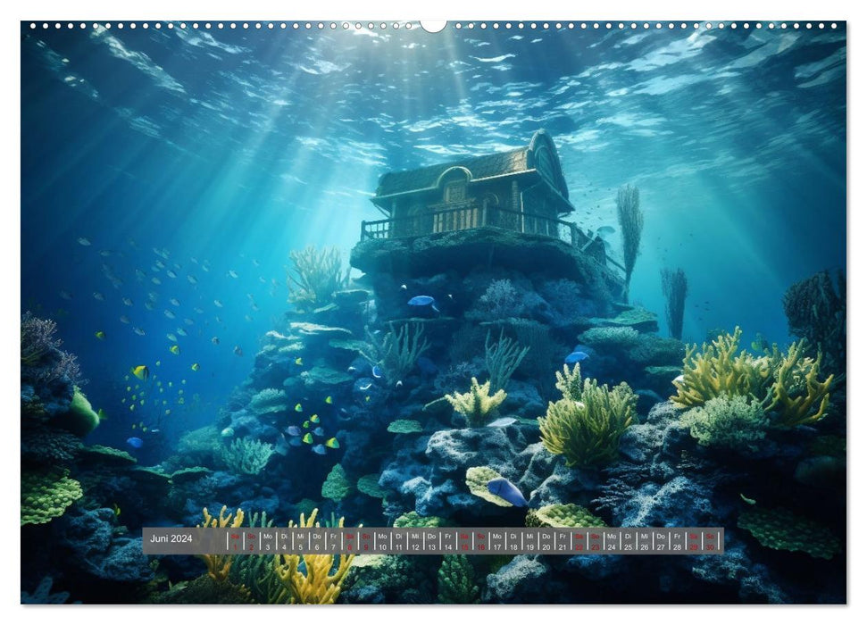 Am Grunde des Meeres (CALVENDO Wandkalender 2024)