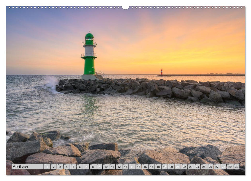 Wunderschöne Ostsee - Traumhafte Stimmungen entlang der Küste (CALVENDO Premium Wandkalender 2024)