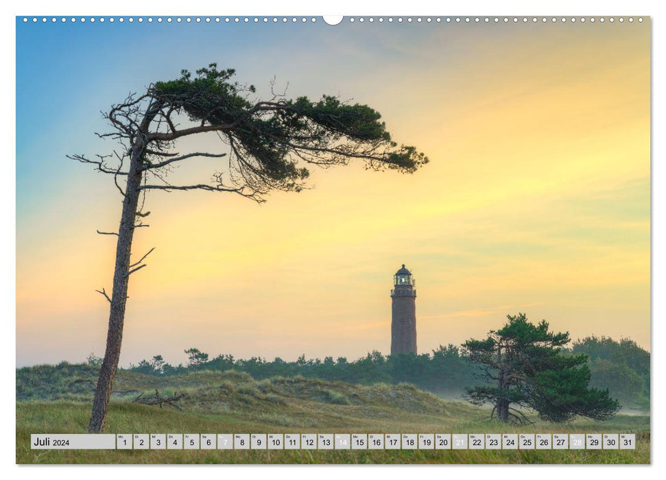 Wunderschöne Ostsee - Traumhafte Stimmungen entlang der Küste (CALVENDO Premium Wandkalender 2024)