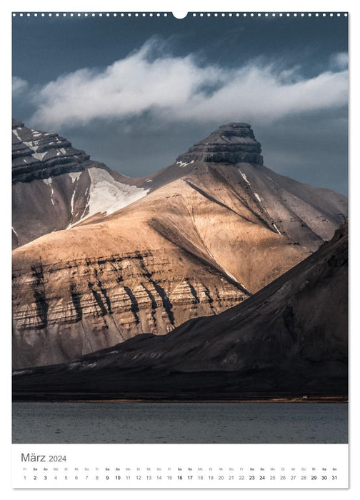 Die Arktis - Naturfotografien aus Spitzbergen (CALVENDO Premium Wandkalender 2024)