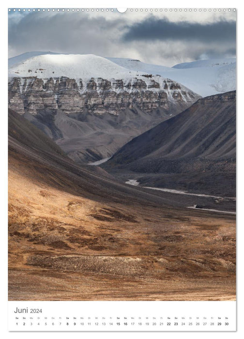 Die Arktis - Naturfotografien aus Spitzbergen (CALVENDO Premium Wandkalender 2024)