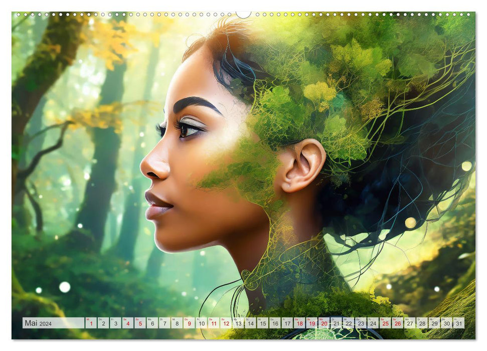 Wald Schönheiten (CALVENDO Wandkalender 2024)