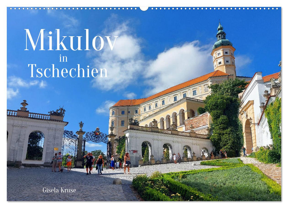 Mikulov in Tschechien (CALVENDO Wandkalender 2024)