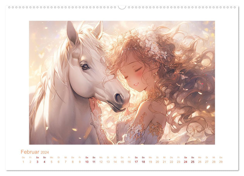 Der Mädchen-Kalender (CALVENDO Wandkalender 2024)