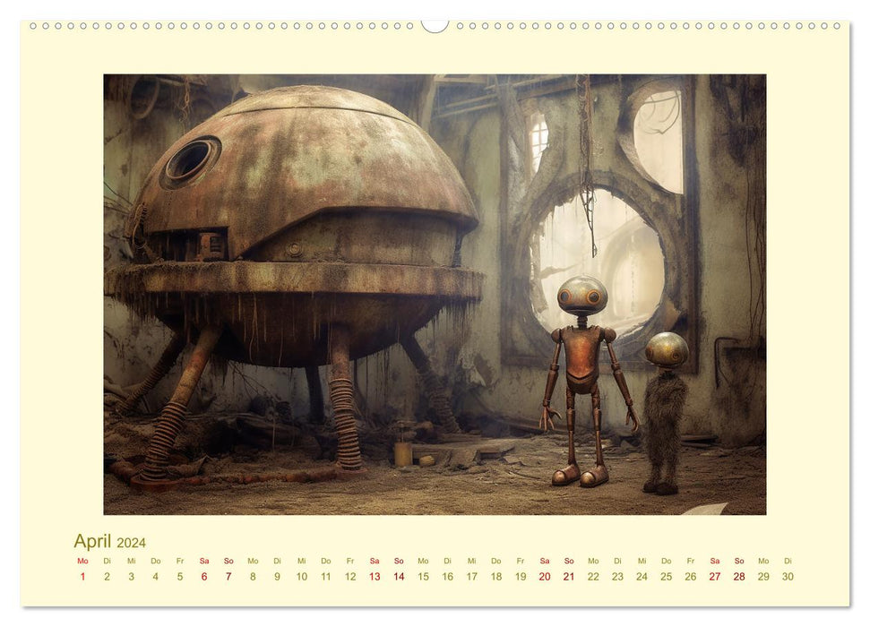 Surreale Alienwelt (CALVENDO Premium Wandkalender 2024)