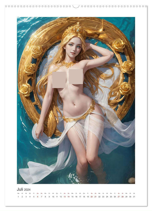 Heiße Göttinnen (CALVENDO Premium Wandkalender 2024)