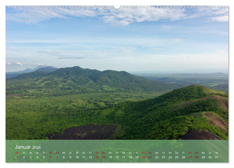 Entdecke Nicaragua (CALVENDO Premium Wandkalender 2024)