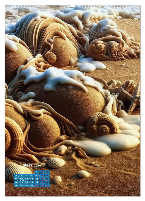 Aus Sand und Meerschaum! (CALVENDO Wandkalender 2024)
