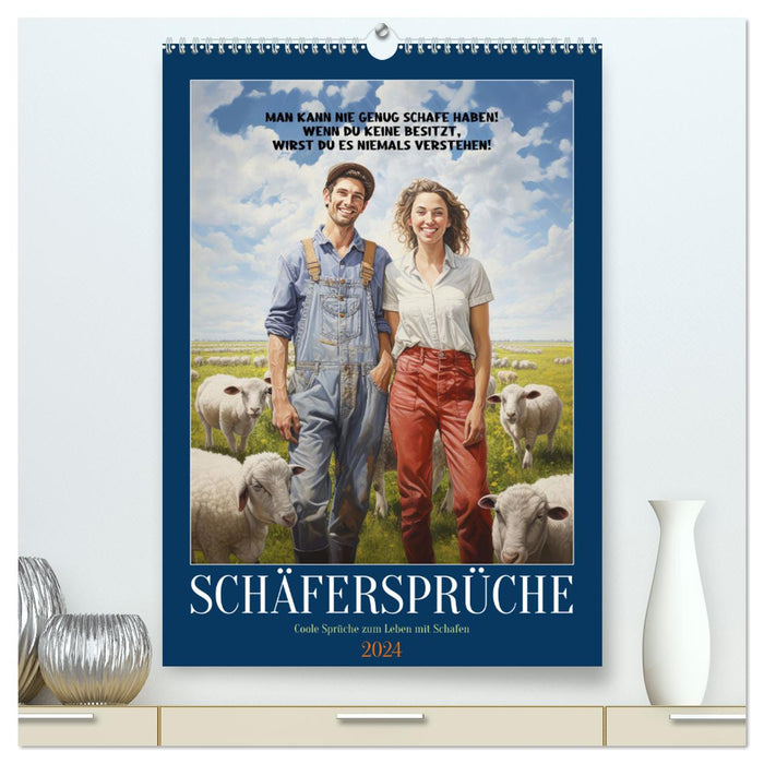 Schäfersprüche (CALVENDO Premium Wandkalender 2024)
