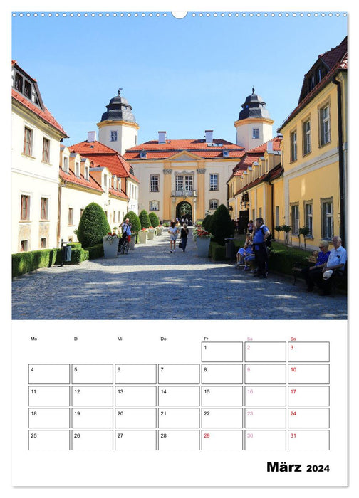 Schloss Fürstenstein in Polen - ein Reiseplaner (CALVENDO Wandkalender 2024)