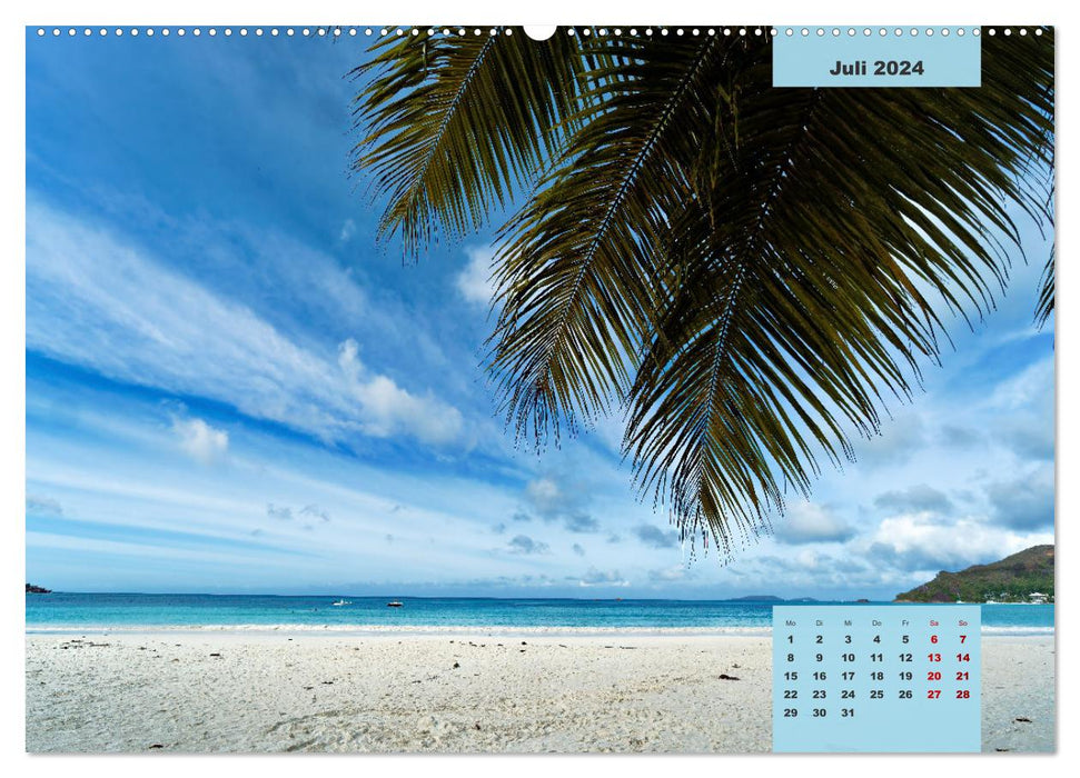 Ein Paradies aus Sand und Meer (CALVENDO Premium Wandkalender 2024)