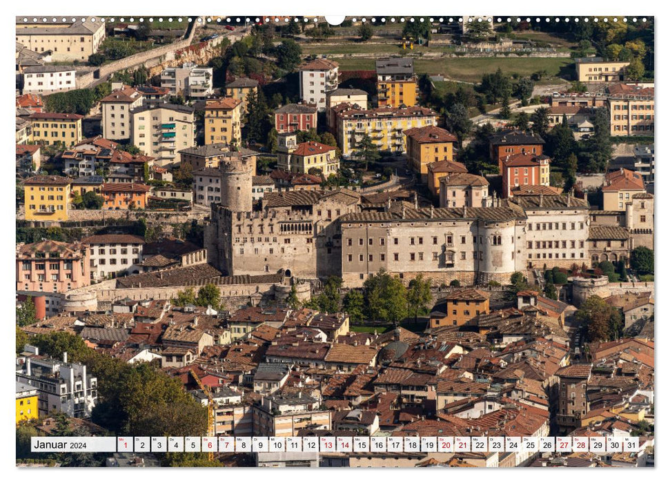 Trient und das Trentino (CALVENDO Wandkalender 2024)