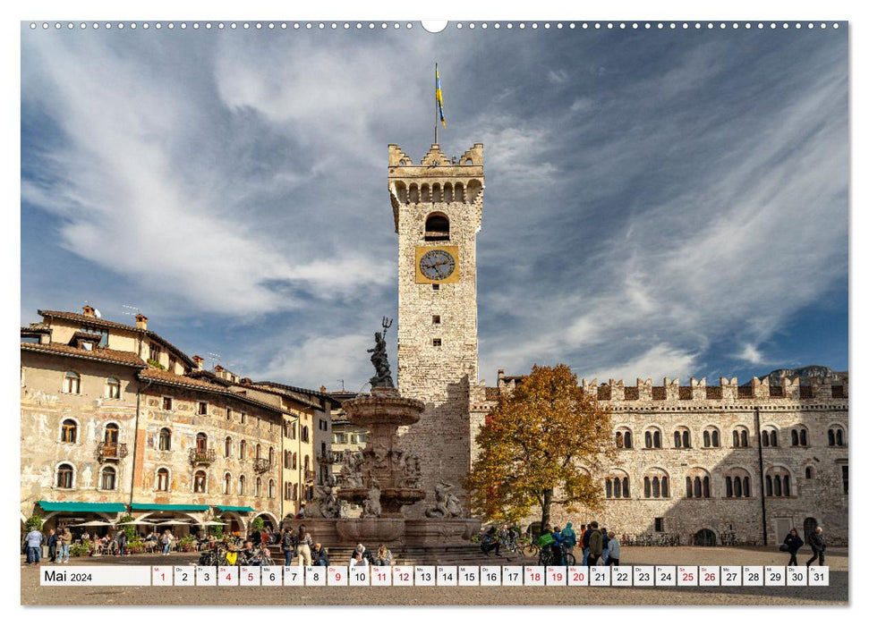 Trient und das Trentino (CALVENDO Wandkalender 2024)