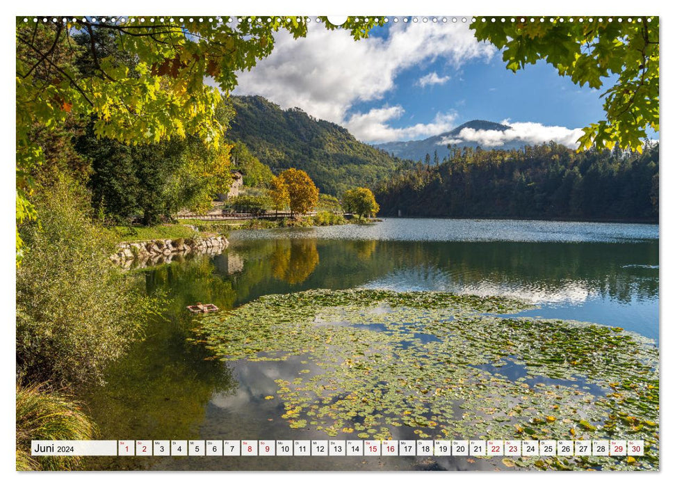 Trient und das Trentino (CALVENDO Premium Wandkalender 2024)