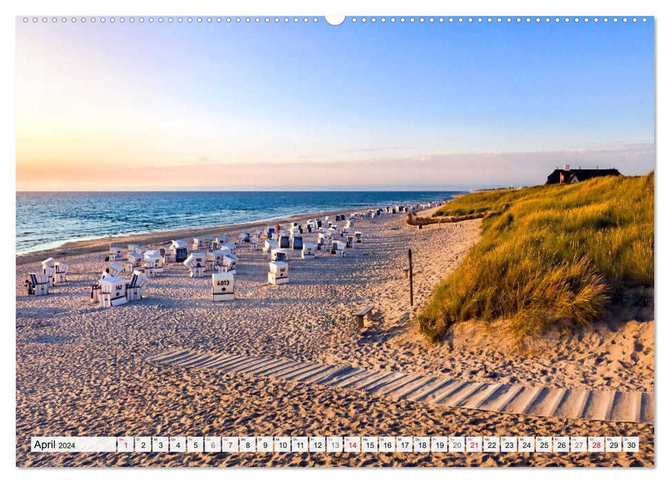 INSELLIEBE SYLT Zauberhafte Momente (CALVENDO Premium Wandkalender 2024)