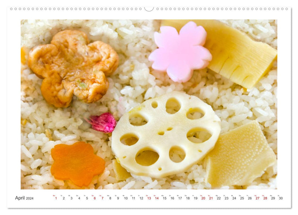 Japans gesunde Küche (CALVENDO Premium Wandkalender 2024)