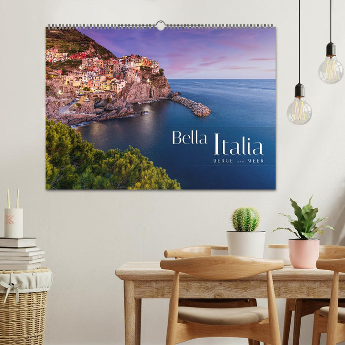 Bella Italia - Berge und Meer (CALVENDO Wandkalender 2024)