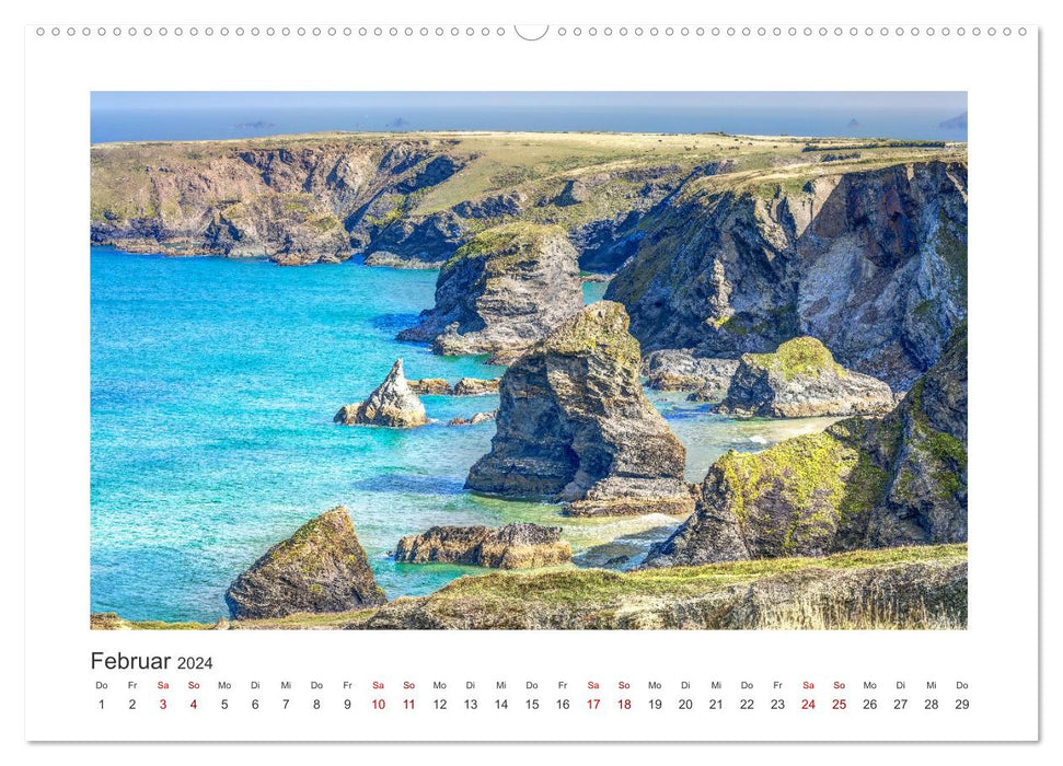 Südengland - Impressionen aus dem Südwesten von England (CALVENDO Premium Wandkalender 2024)