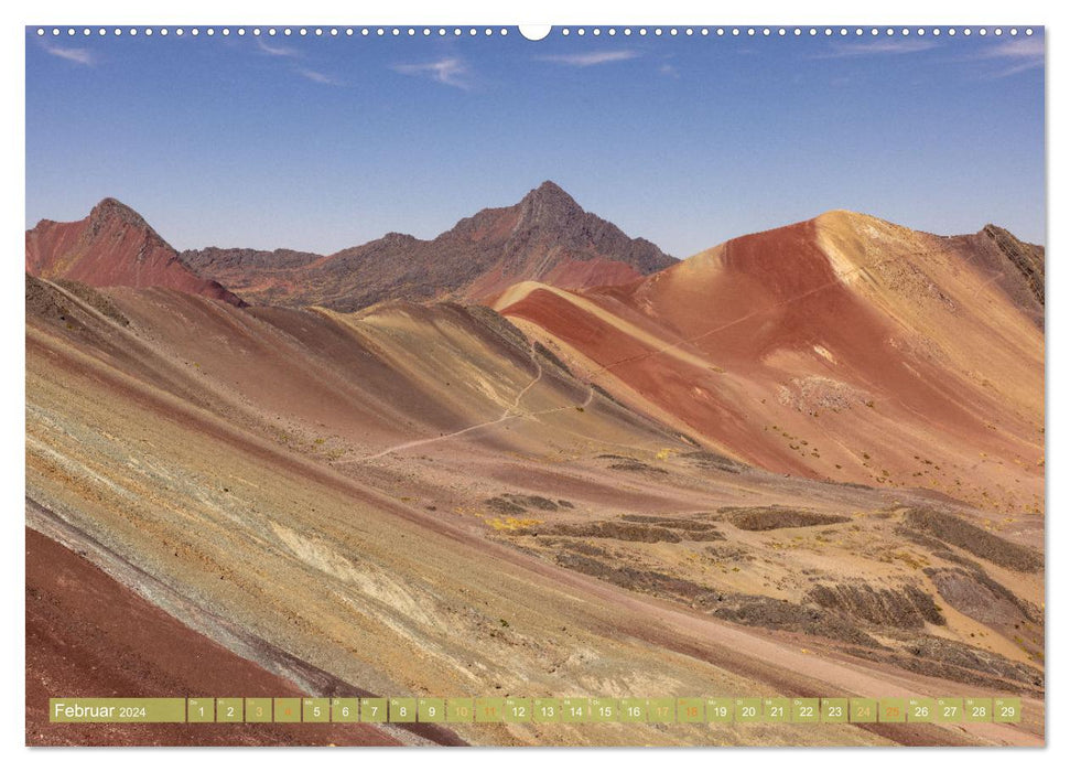 Peru - Bunte Vielfalt von Machu Picchu bis zur Atacama Wüste (CALVENDO Premium Wandkalender 2024)
