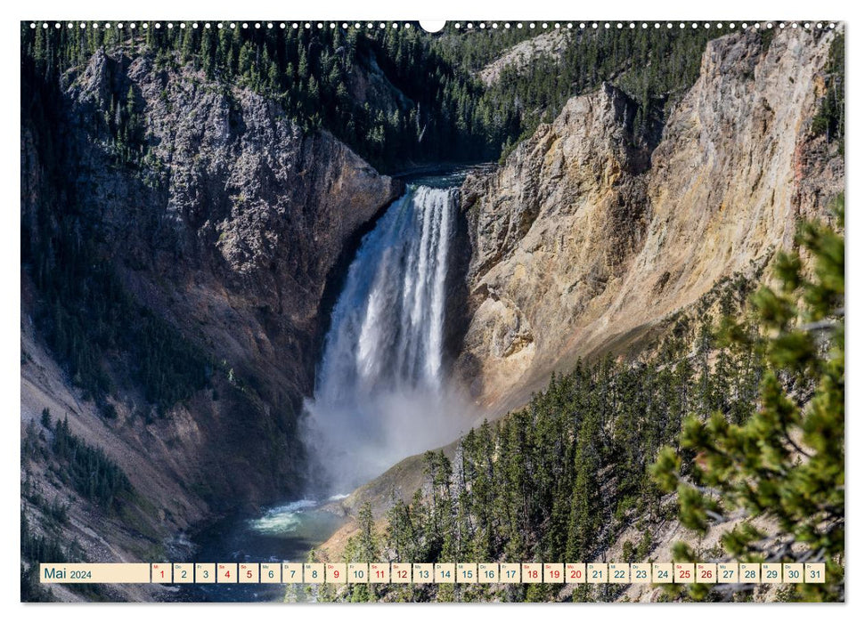 Wyoming, South Dakota Colorado (CALVENDO Wandkalender 2024)