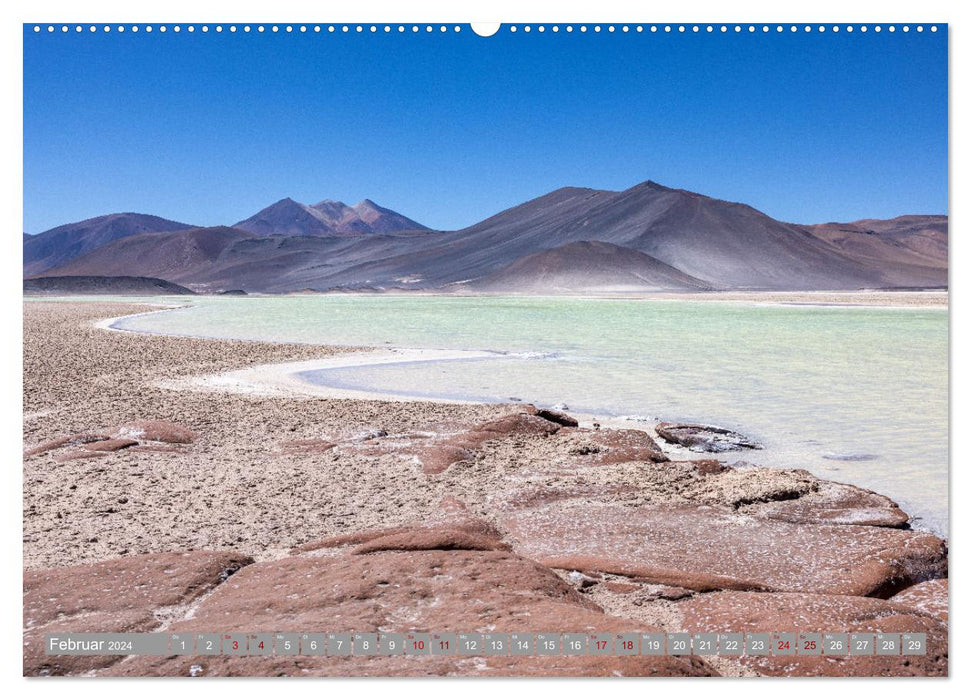 Chile - Südamerikas Geheimtipp im Farbrausch (CALVENDO Wandkalender 2024)