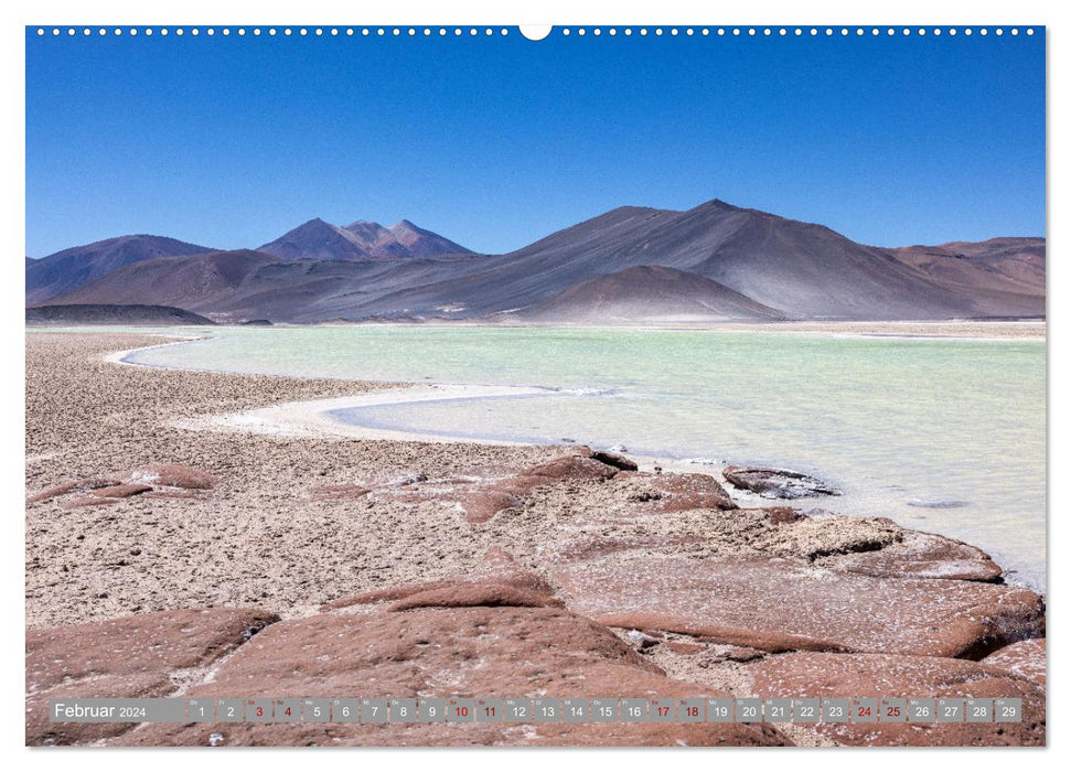 Chile - Südamerikas Geheimtipp im Farbrausch (CALVENDO Premium Wandkalender 2024)