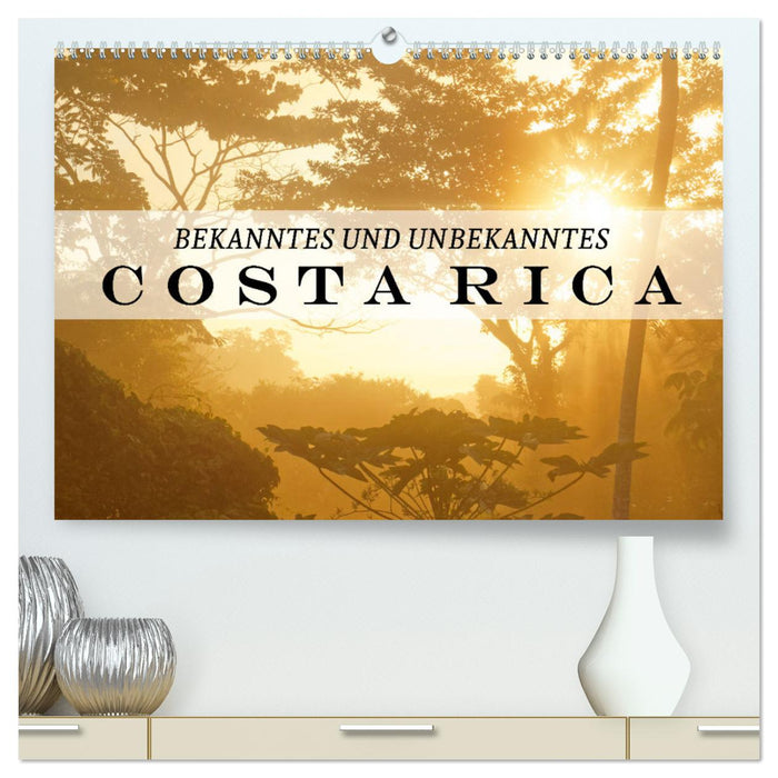 Bekanntes und Unbekanntes Costa Rica (CALVENDO Premium Wandkalender 2024)