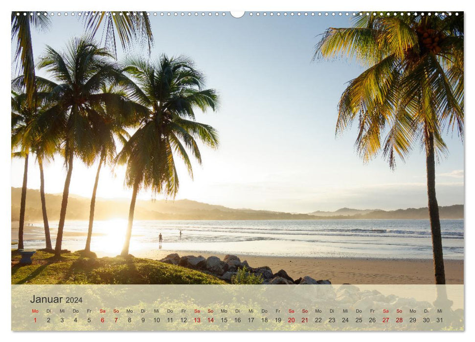 Bekanntes und Unbekanntes Costa Rica (CALVENDO Premium Wandkalender 2024)