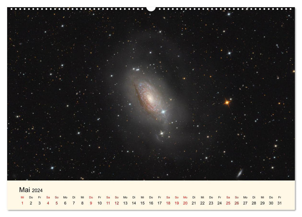Distant Luminosity: Eine fotografische Reise durch das Universum (CALVENDO Wandkalender 2024)