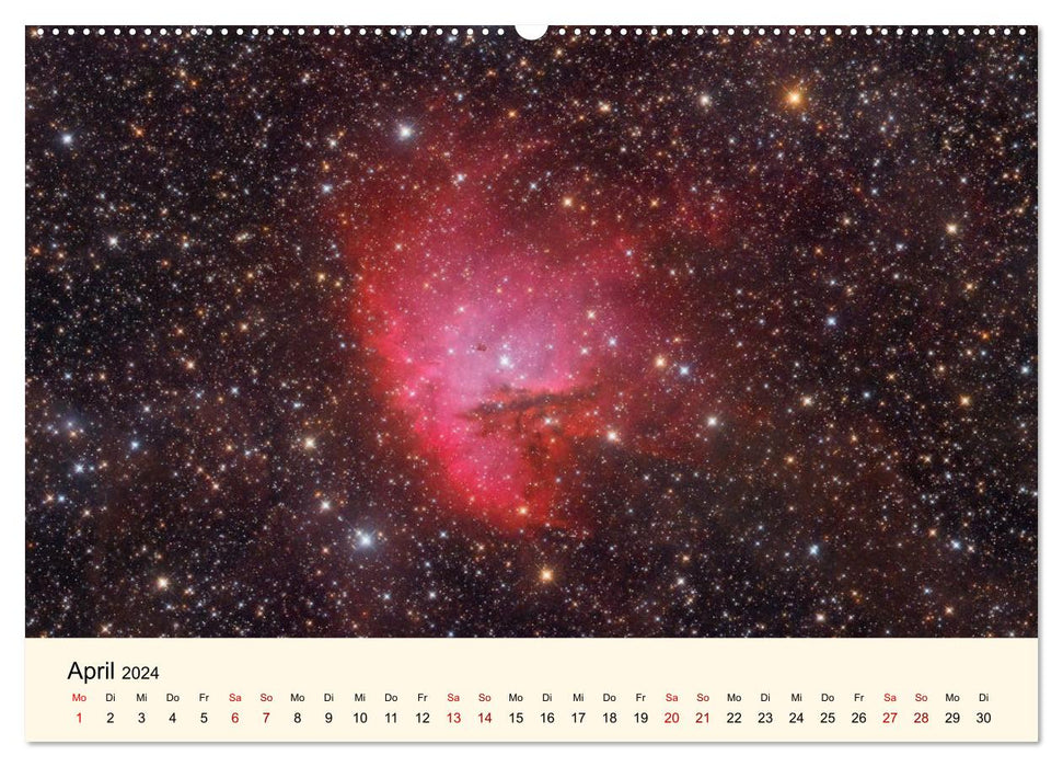 Distant Luminosity: Eine fotografische Reise durch das Universum (CALVENDO Premium Wandkalender 2024)
