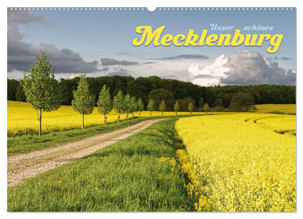 Unser schönes Mecklenburg (CALVENDO Wandkalender 2024)